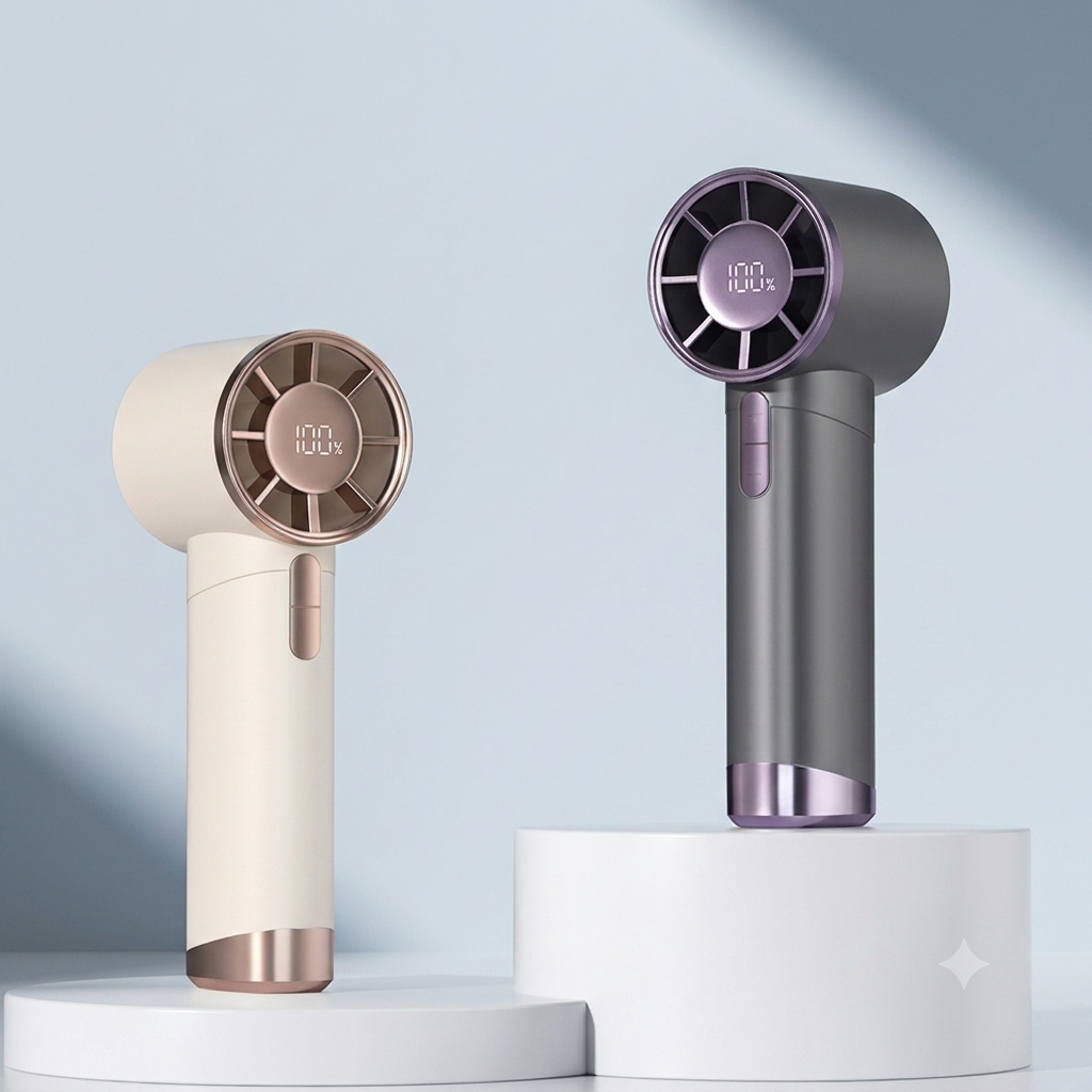 Mini ventilateur turbo de poche