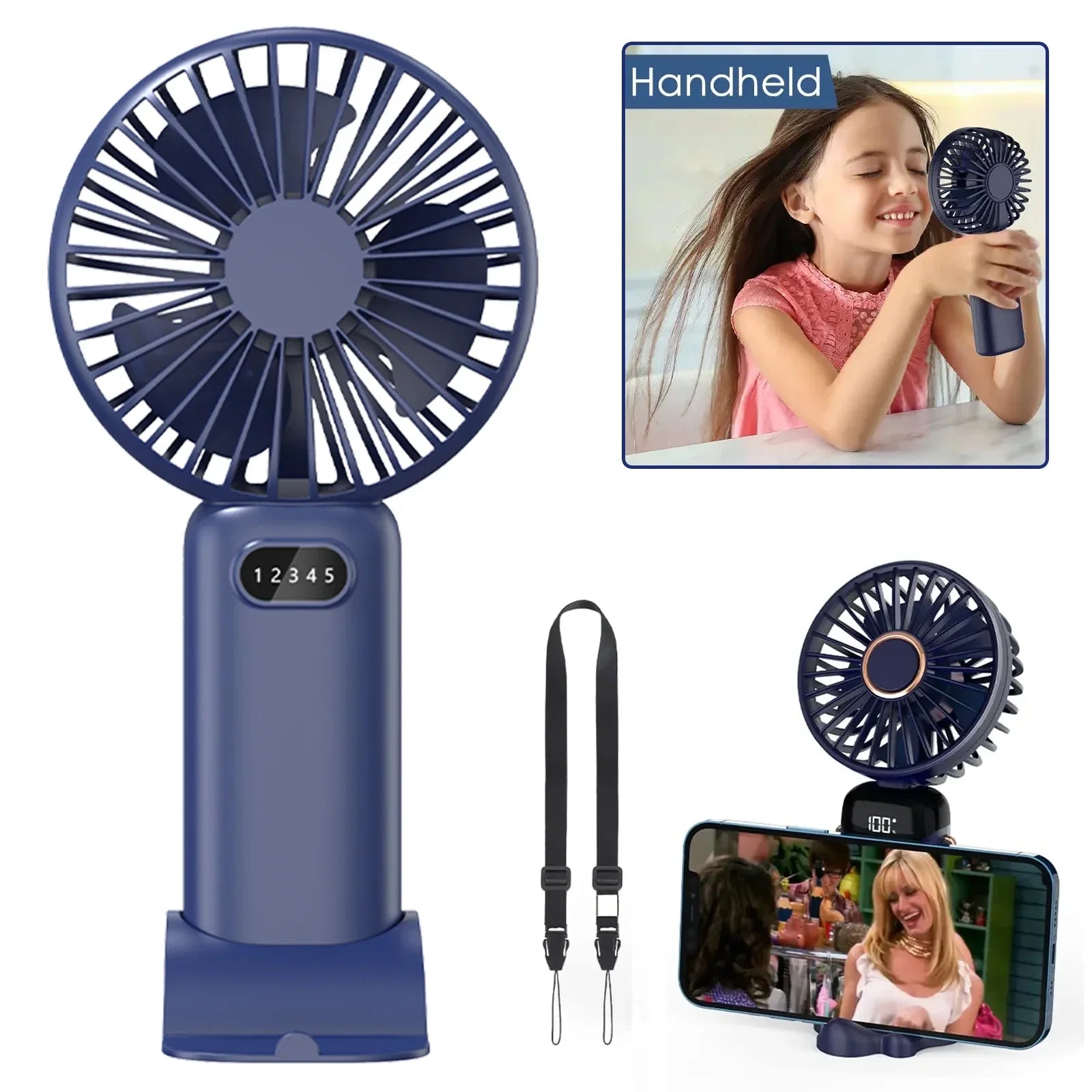 Mini ventilateur turbo de poche